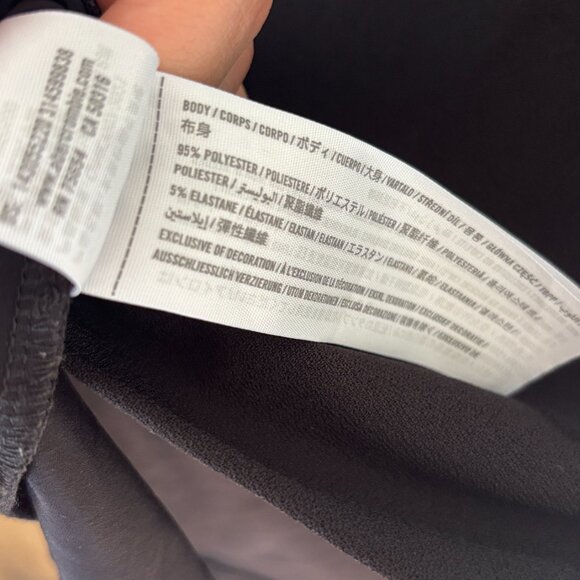 Abercrombie & Fitch Side Slit Black Midi Skirt - Picture 5 of 5